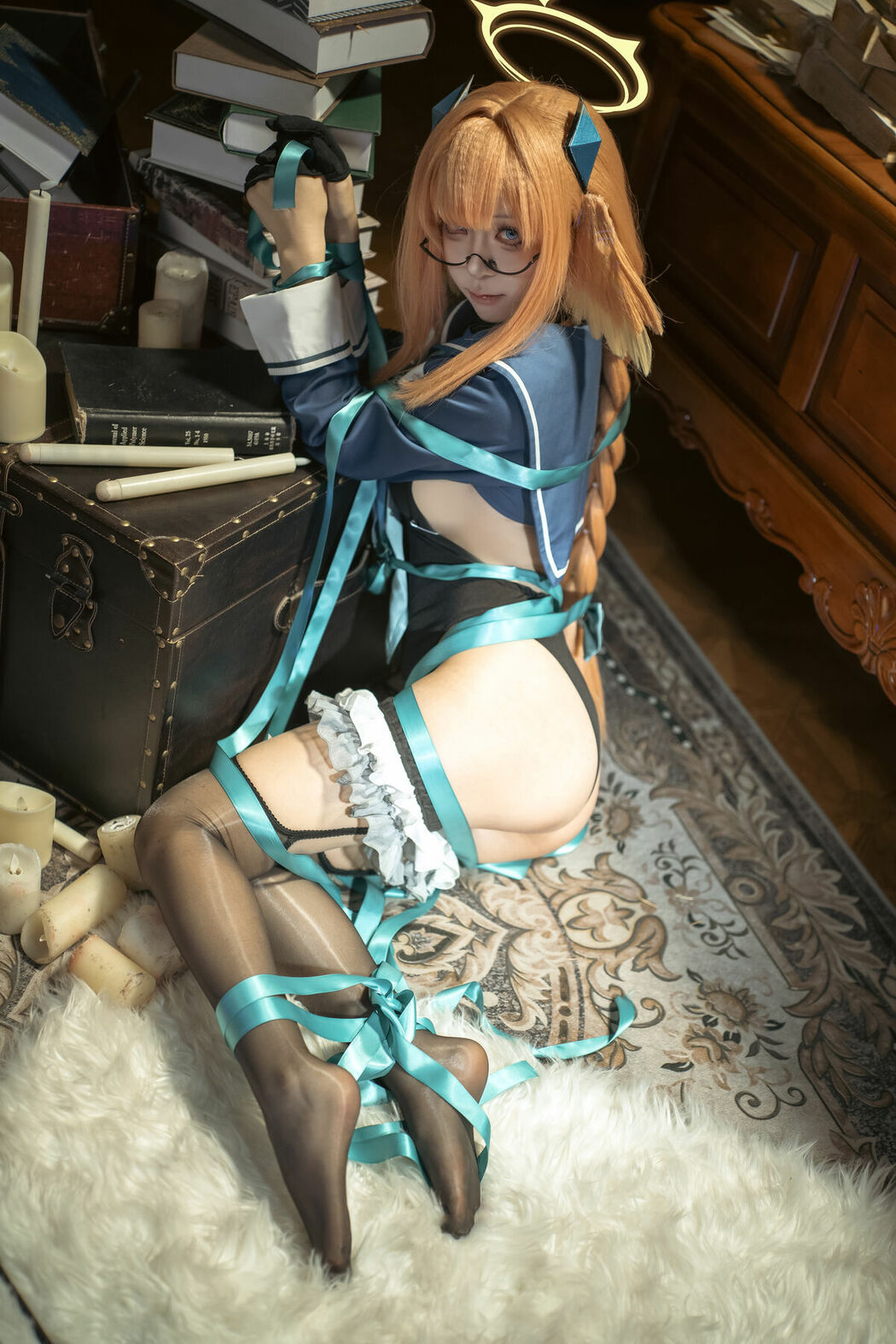 Coser@矢量鱼 – 蔚蓝档案 志美子 (51P)