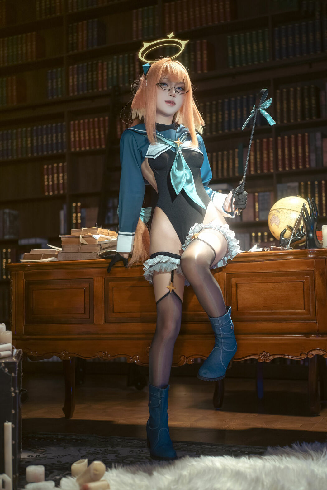 Coser@矢量鱼 – 蔚蓝档案 志美子 (51P)