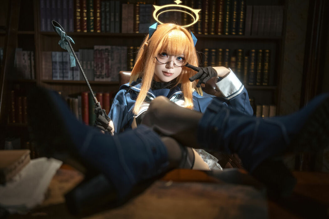 Coser@矢量鱼 – 蔚蓝档案 志美子 (51P)