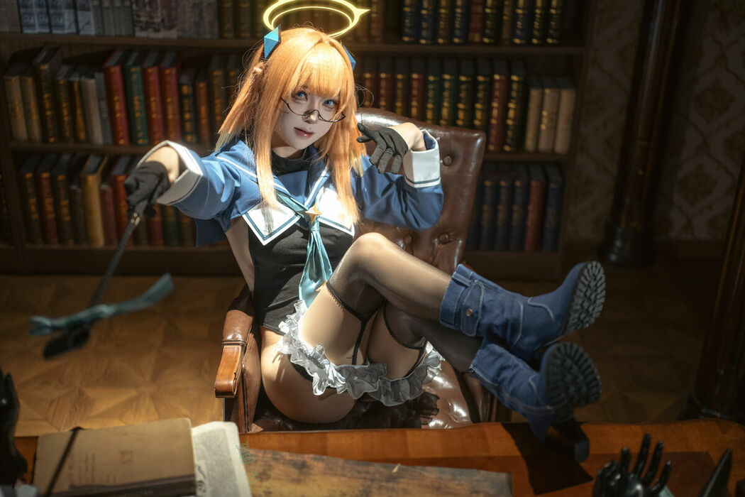 Coser@矢量鱼 – 蔚蓝档案 志美子 (51P)