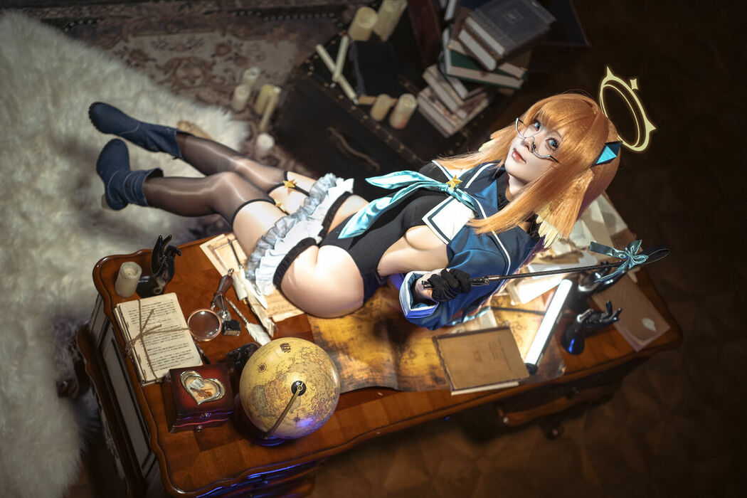 Coser@矢量鱼 – 蔚蓝档案 志美子 (51P)