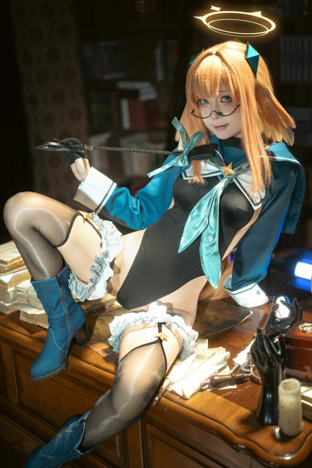Coser@矢量鱼 – 蔚蓝档案 志美子 (51P)