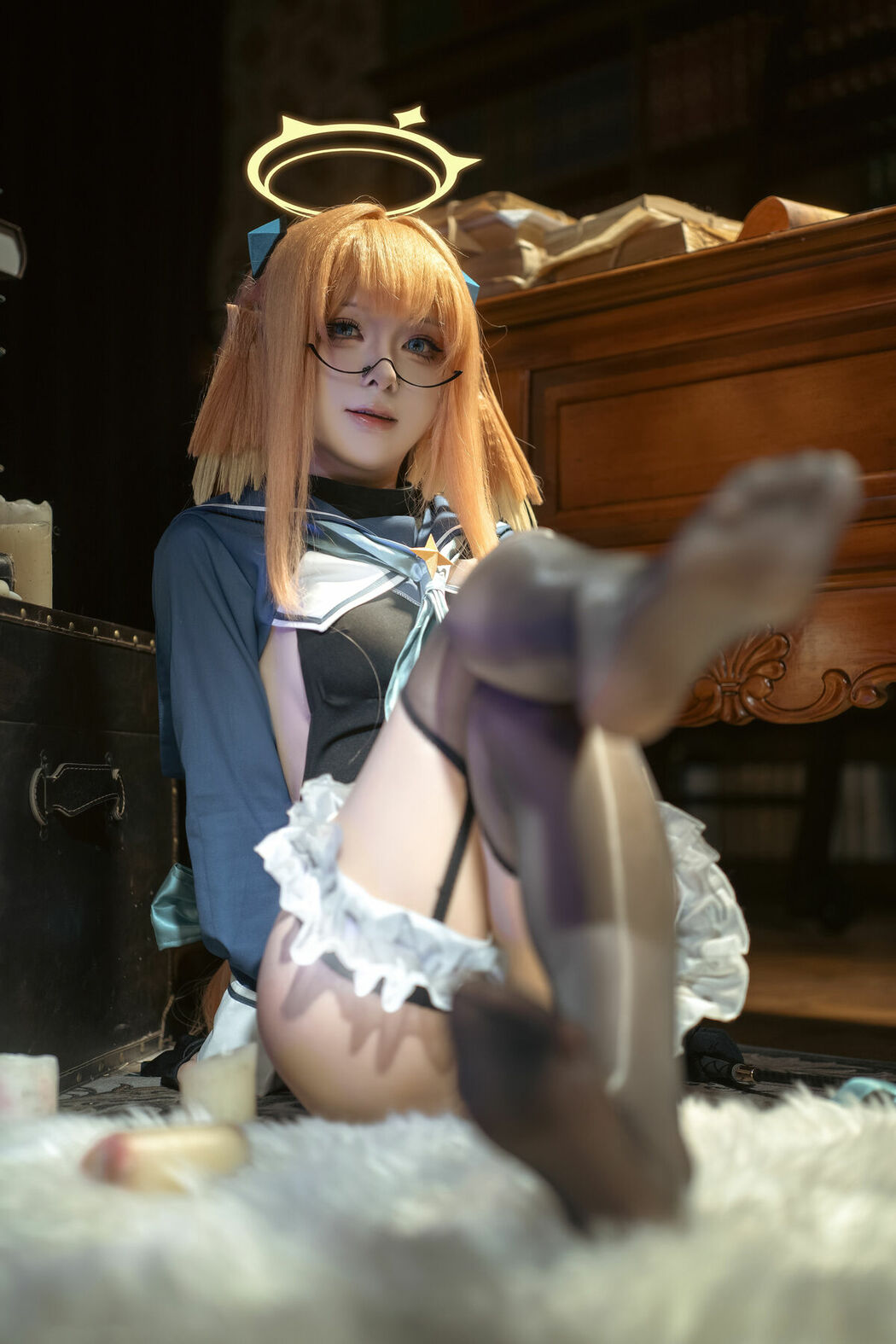 Coser@矢量鱼 – 蔚蓝档案 志美子 (51P)