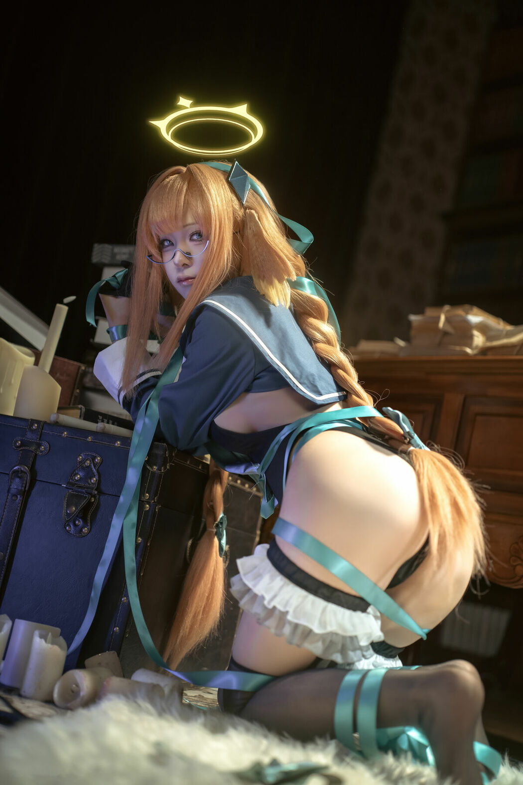 Coser@矢量鱼 – 蔚蓝档案 志美子 (51P)