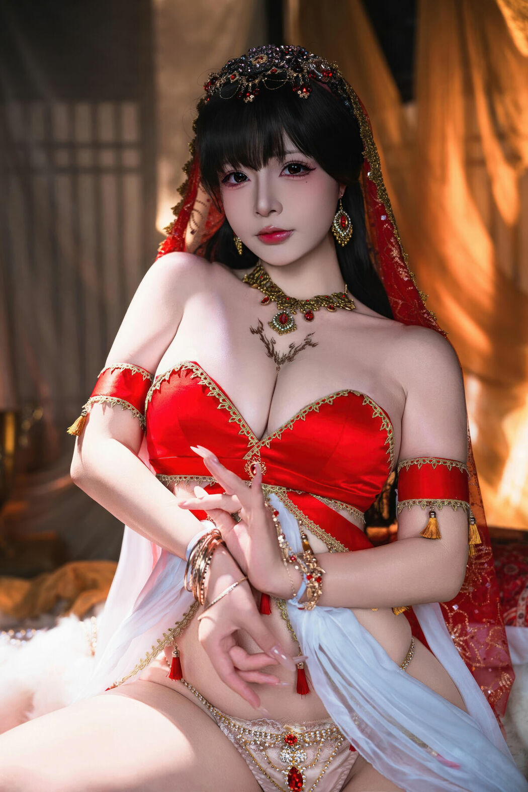 Coser@yuuhui玉汇 – 楼兰幻梦 Part01 (64P – 3V)