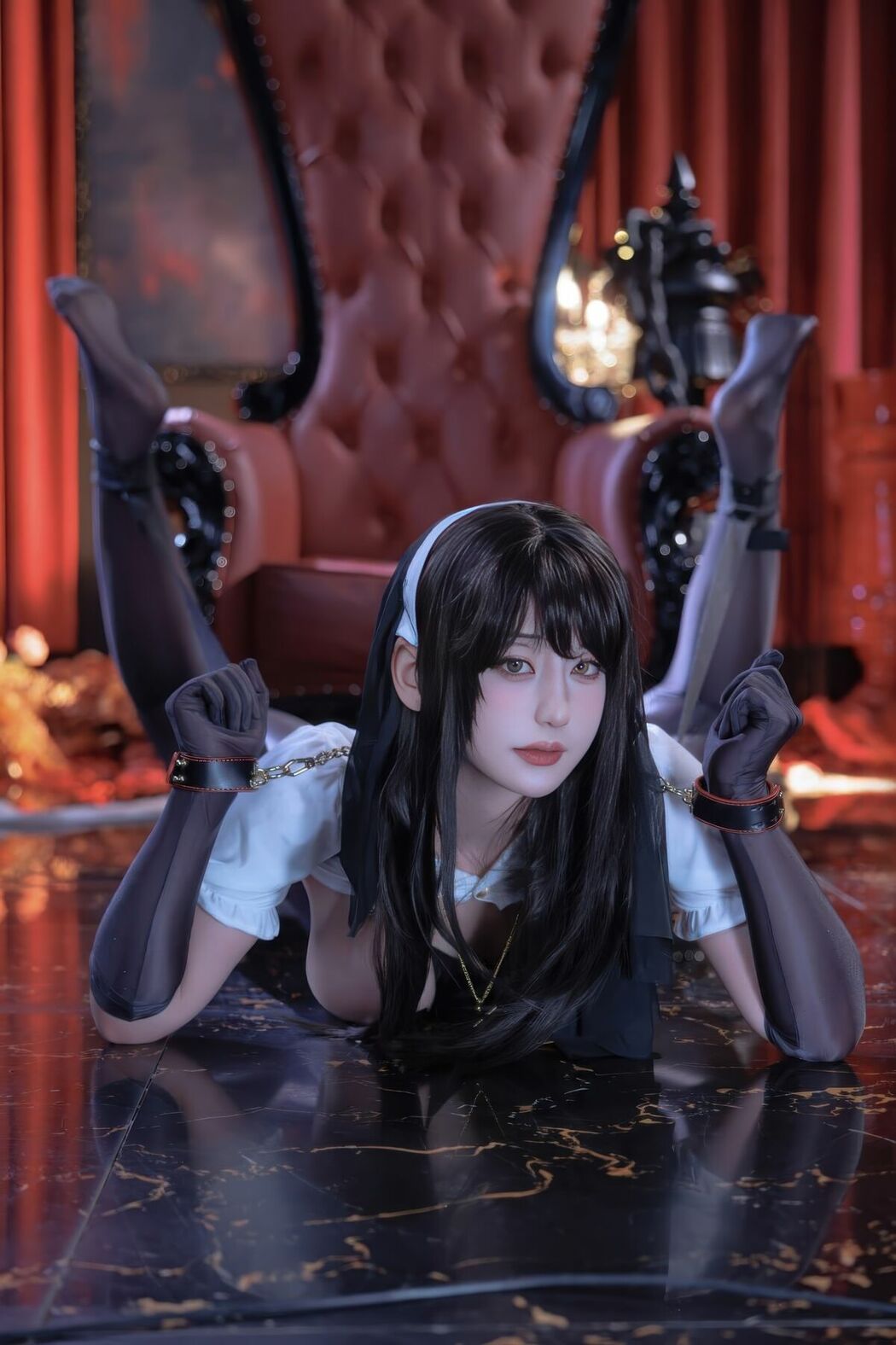Coser@星澜是澜澜叫澜妹呀 – 惩戒修女 (45P – 1V)