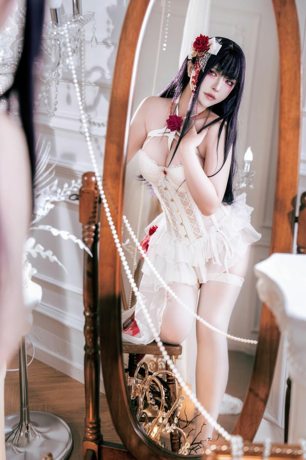 Coser@半半子 – Nikke胜利女神 米哈拉 羁绊锁链 (59P)