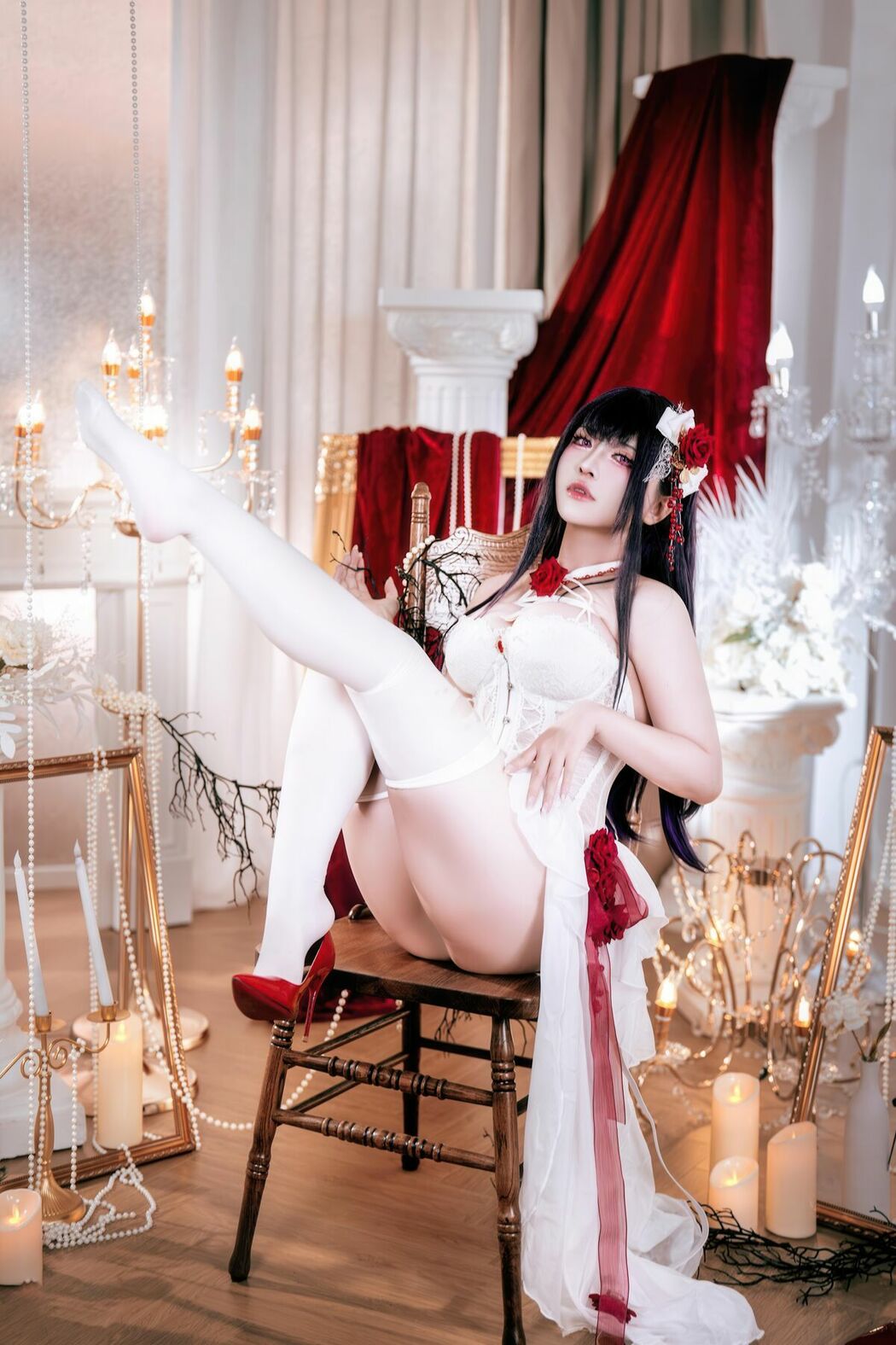 Coser@半半子 – Nikke胜利女神 米哈拉 羁绊锁链 (59P)