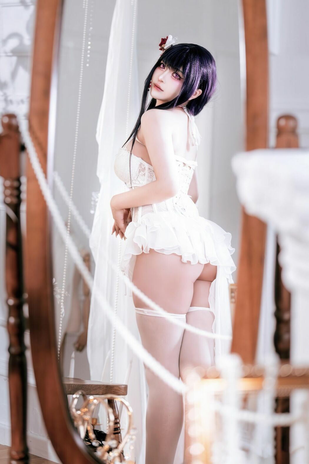 Coser@半半子 – Nikke胜利女神 米哈拉 羁绊锁链 (59P)