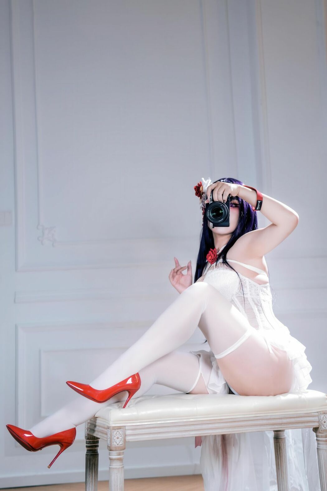 Coser@半半子 – Nikke胜利女神 米哈拉 羁绊锁链 (59P)