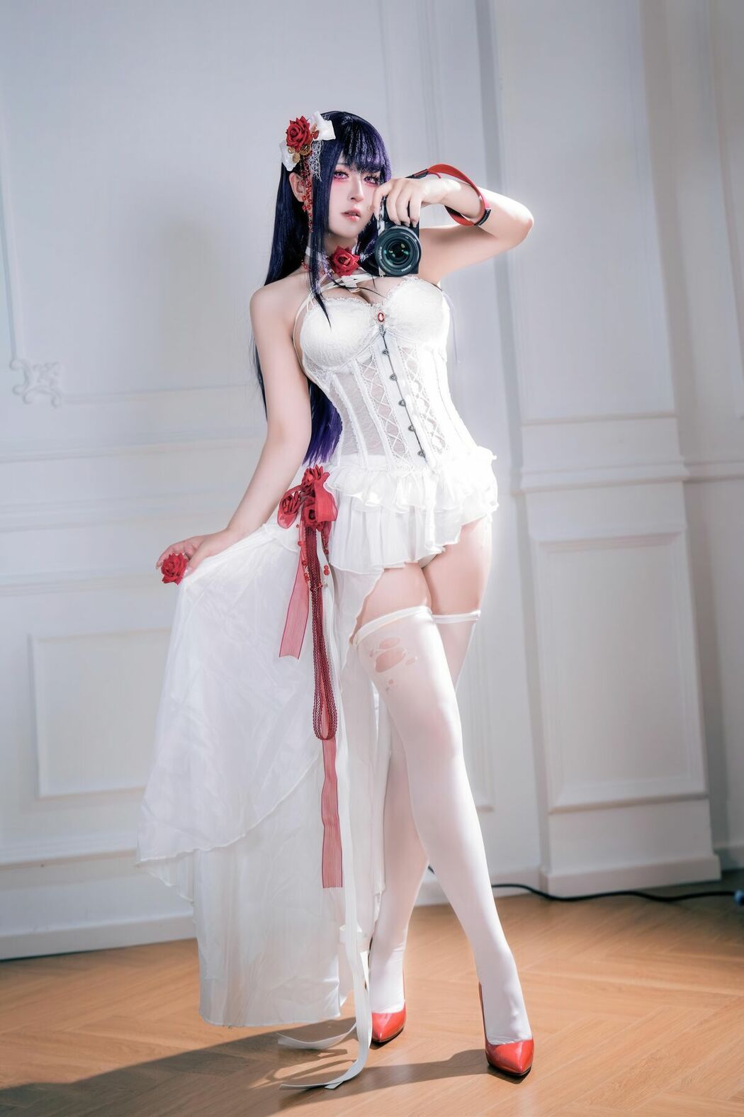 Coser@半半子 – Nikke胜利女神 米哈拉 羁绊锁链 (59P)
