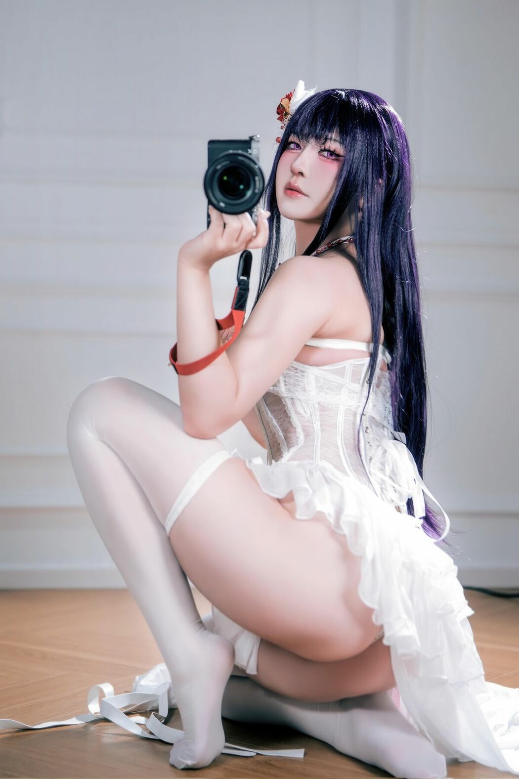 Coser@半半子 – Nikke胜利女神 米哈拉 羁绊锁链 (59P)