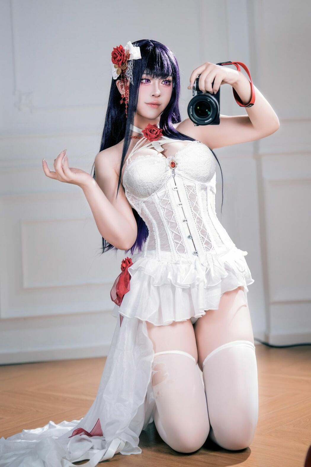 Coser@半半子 – Nikke胜利女神 米哈拉 羁绊锁链 (59P)