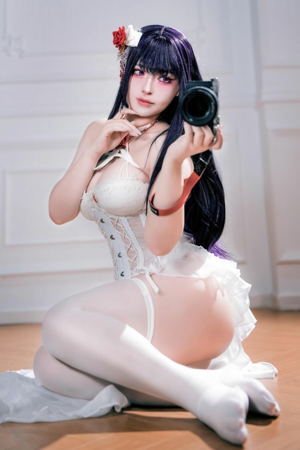 Coser@半半子 – Nikke胜利女神 米哈拉 羁绊锁链 (59P)