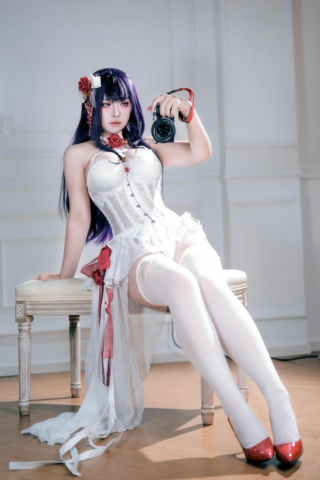 Coser@半半子 – Nikke胜利女神 米哈拉 羁绊锁链 (59P)