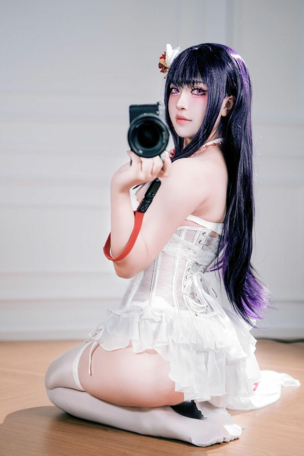 Coser@半半子 – Nikke胜利女神 米哈拉 羁绊锁链 (59P)