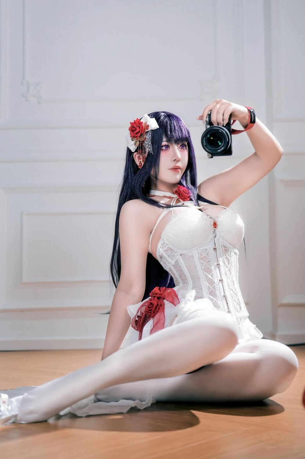 Coser@半半子 – Nikke胜利女神 米哈拉 羁绊锁链 (59P)
