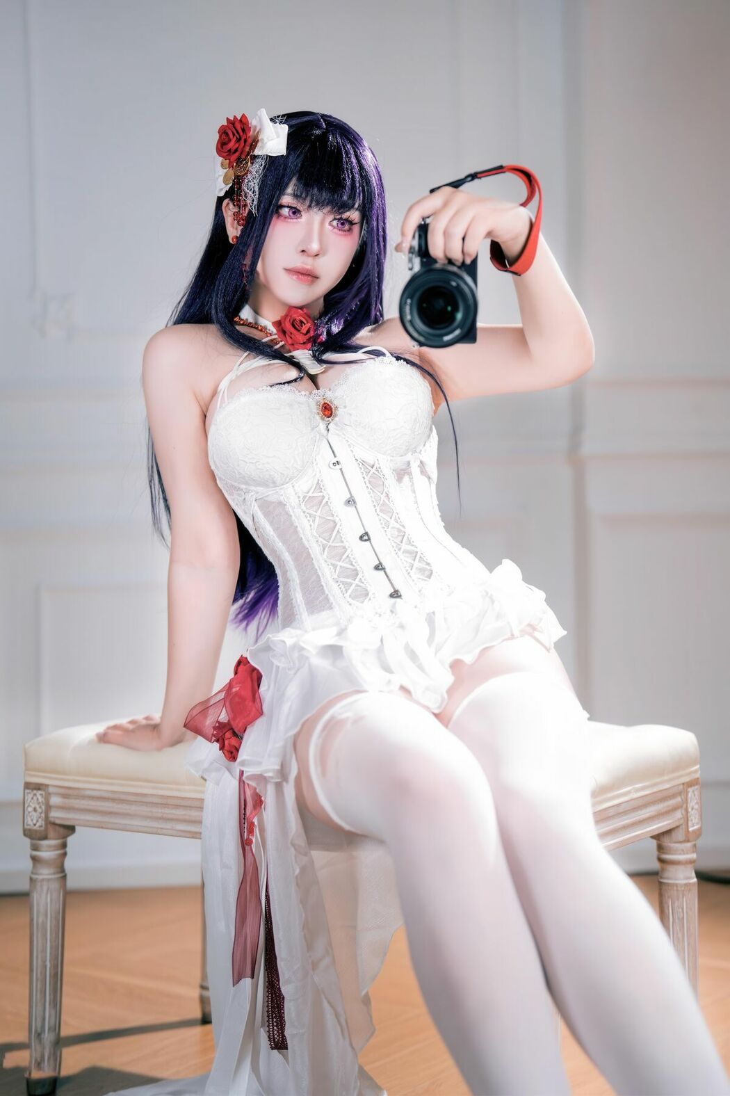 Coser@半半子 – Nikke胜利女神 米哈拉 羁绊锁链 (59P)