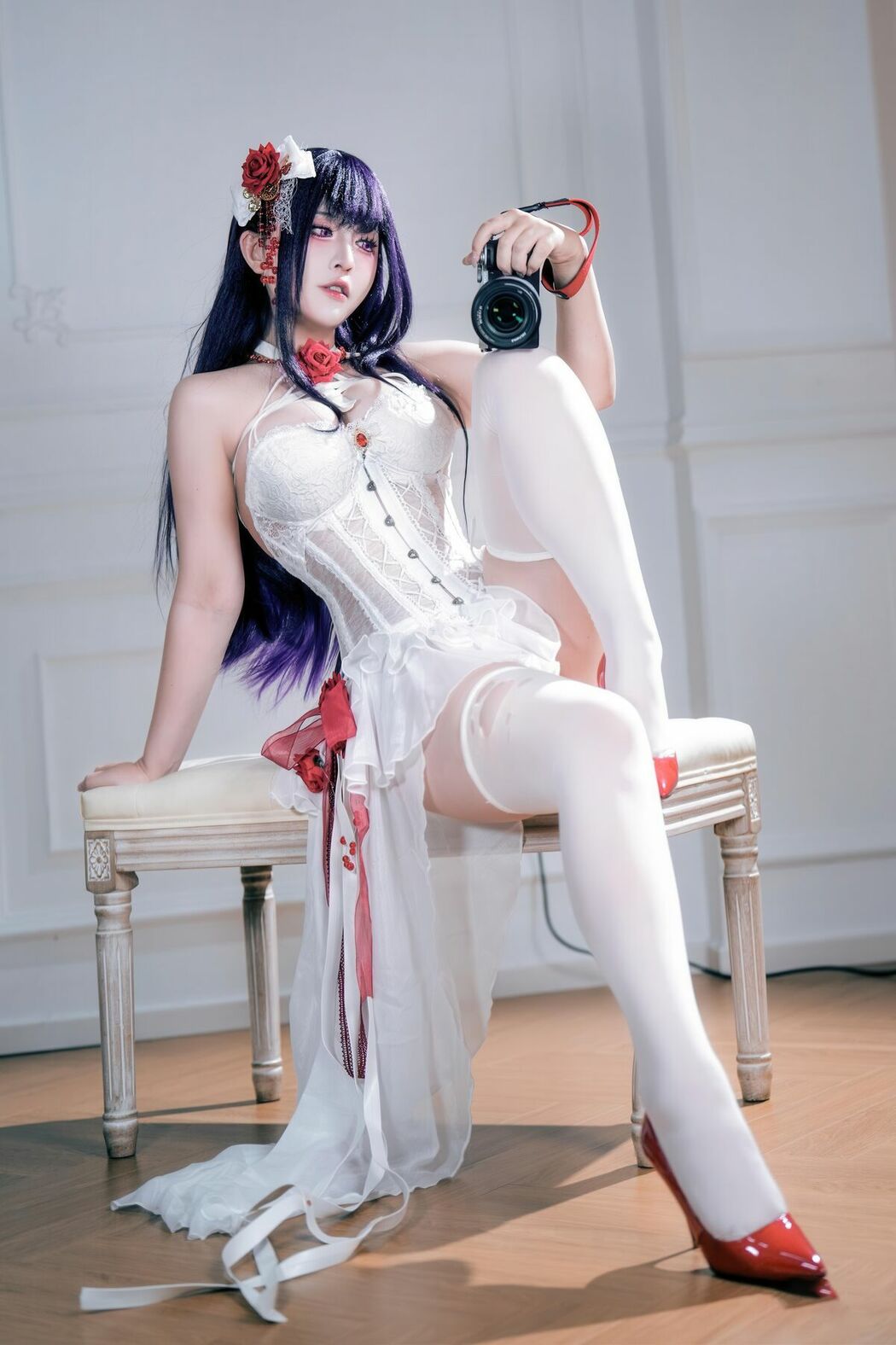 Coser@半半子 – Nikke胜利女神 米哈拉 羁绊锁链 (59P)