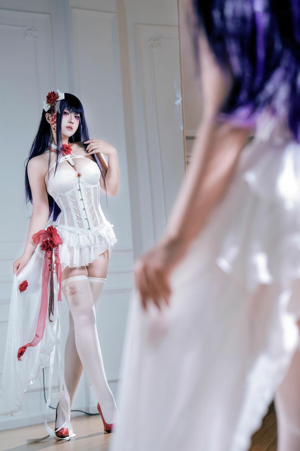 Coser@半半子 – Nikke胜利女神 米哈拉 羁绊锁链 (59P)