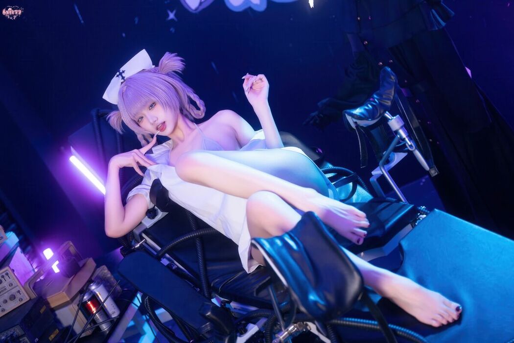Coser@柒柒要乖哦 – 彻夜之歌 护士服小荠 Part01 (51P)