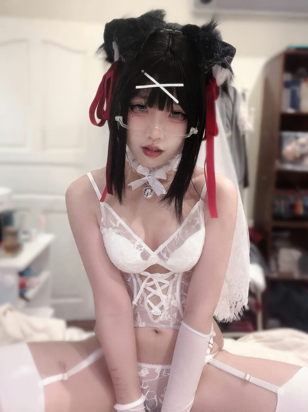 Coser@清水凪 – 小狗花嫁 (38P – 3V)