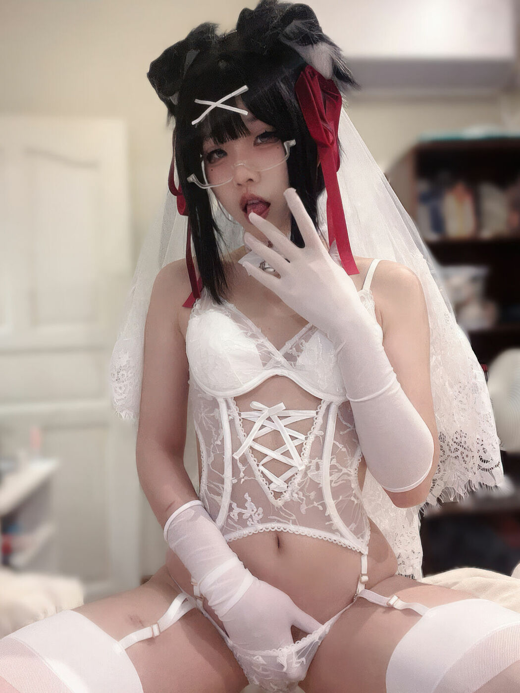 Coser@清水凪 – 小狗花嫁 (38P – 3V)
