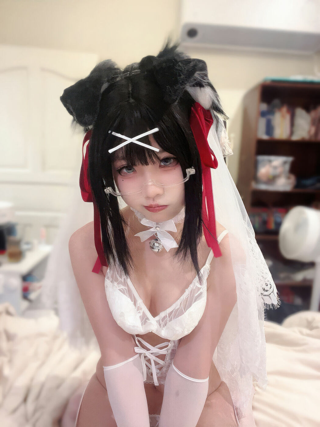 Coser@清水凪 – 小狗花嫁 (38P – 3V)