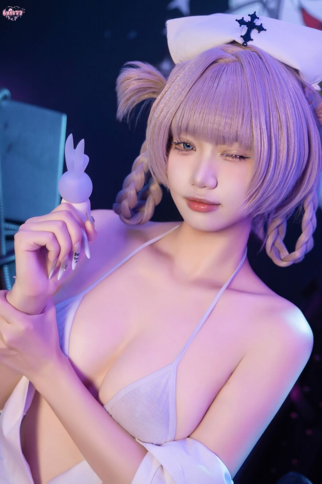Coser@柒柒要乖哦 – 彻夜之歌 护士服小荠 Part02 (51P)