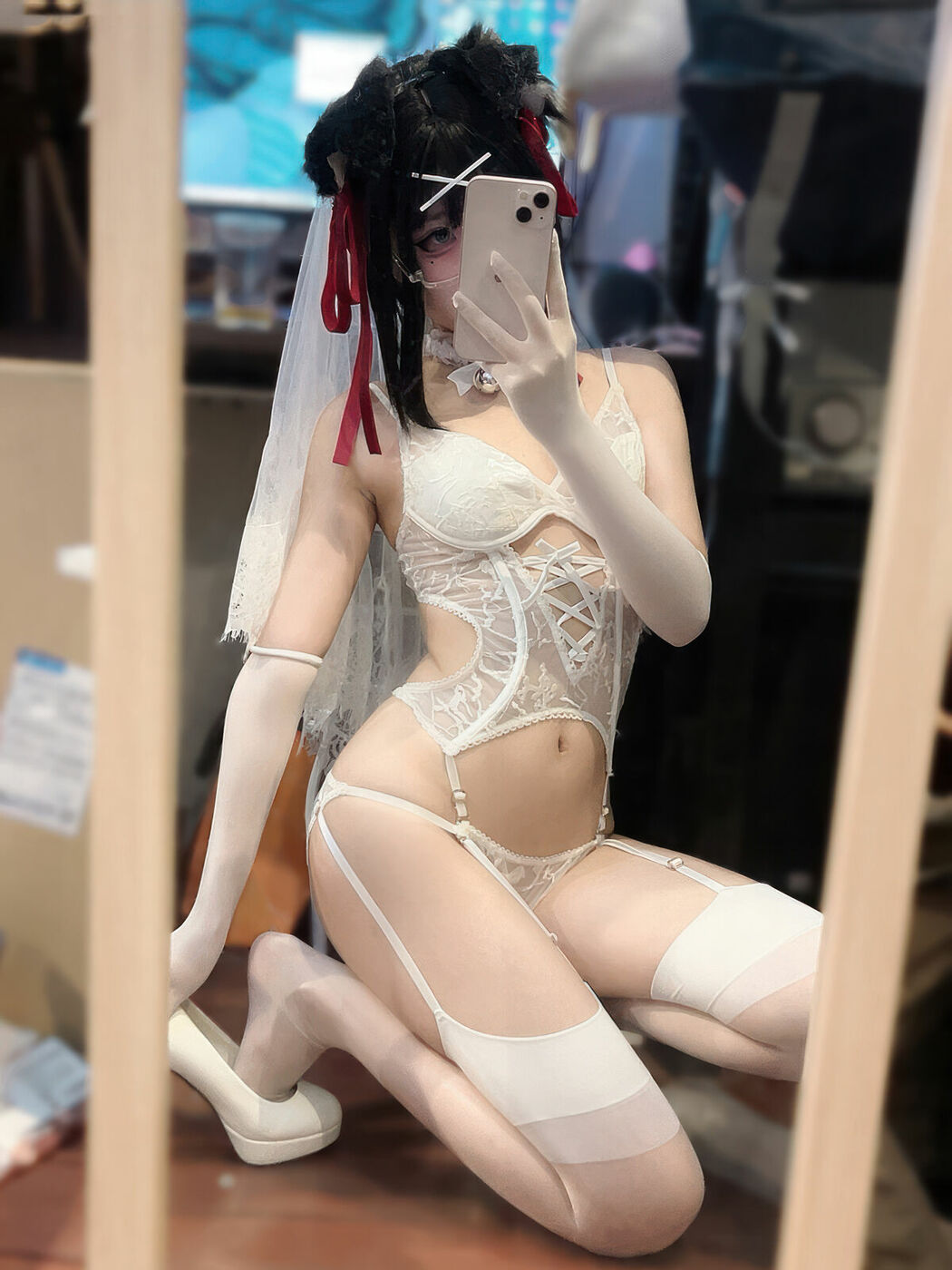 Coser@清水凪 – 小狗花嫁 (38P – 3V)