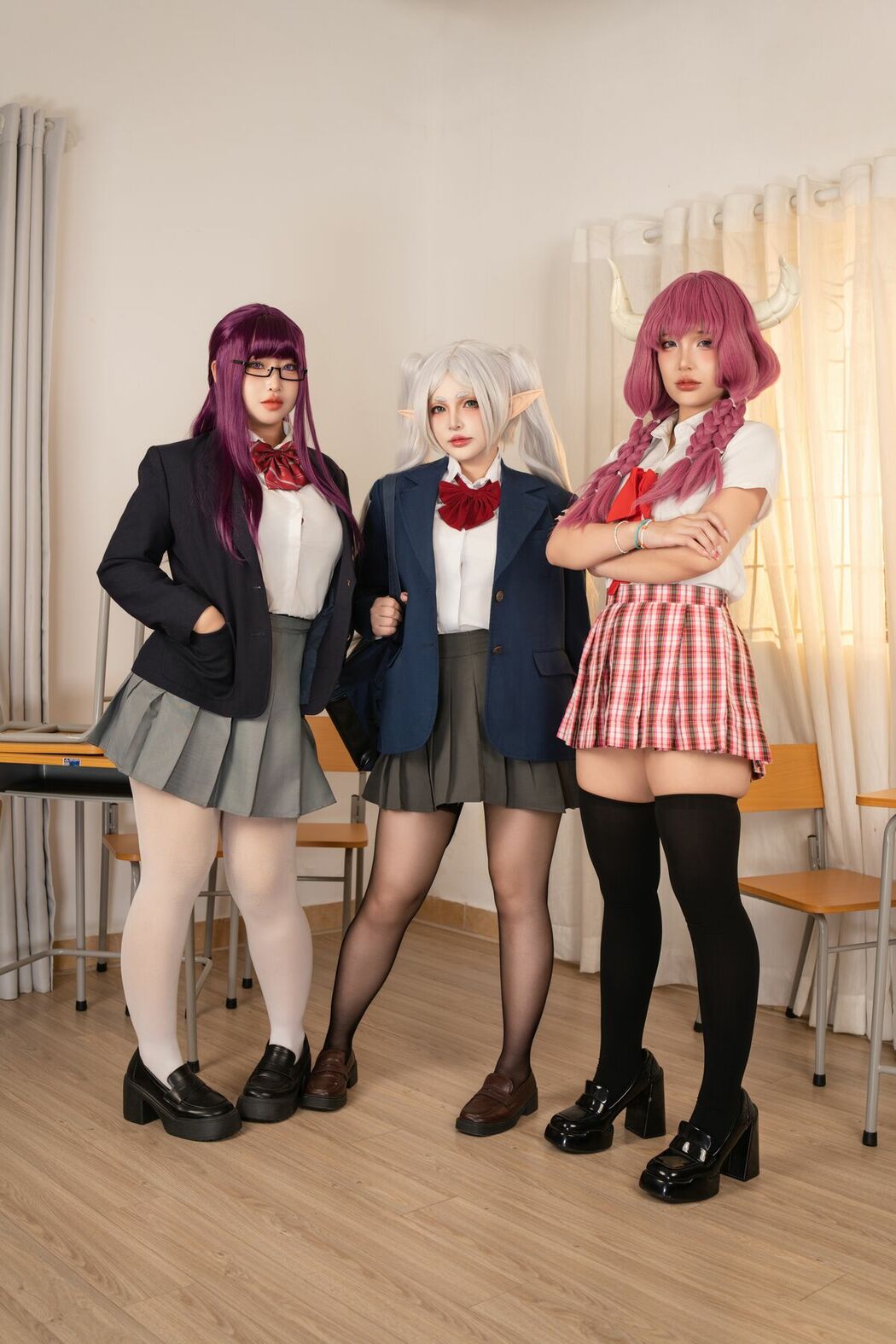 Coser@PuyPuy – Aura JK And 阿乌拉 JKAnd芙莉莲And菲伦 Part01 (69P – 29V)
