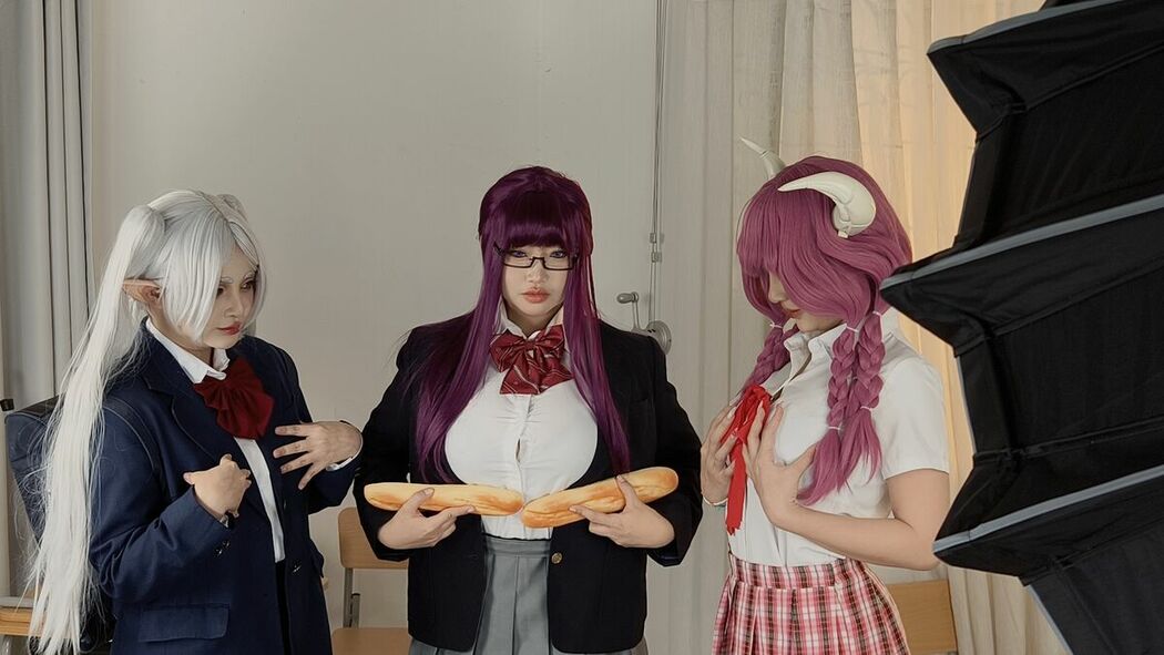 Coser@PuyPuy – Aura JK And 阿乌拉 JKAnd芙莉莲And菲伦 Part01 (69P – 29V)