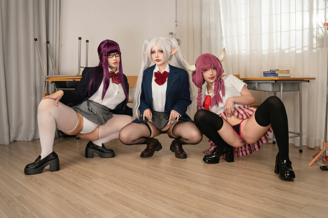 Coser@PuyPuy – Aura JK And 阿乌拉 JKAnd芙莉莲And菲伦 Part03 (69P)