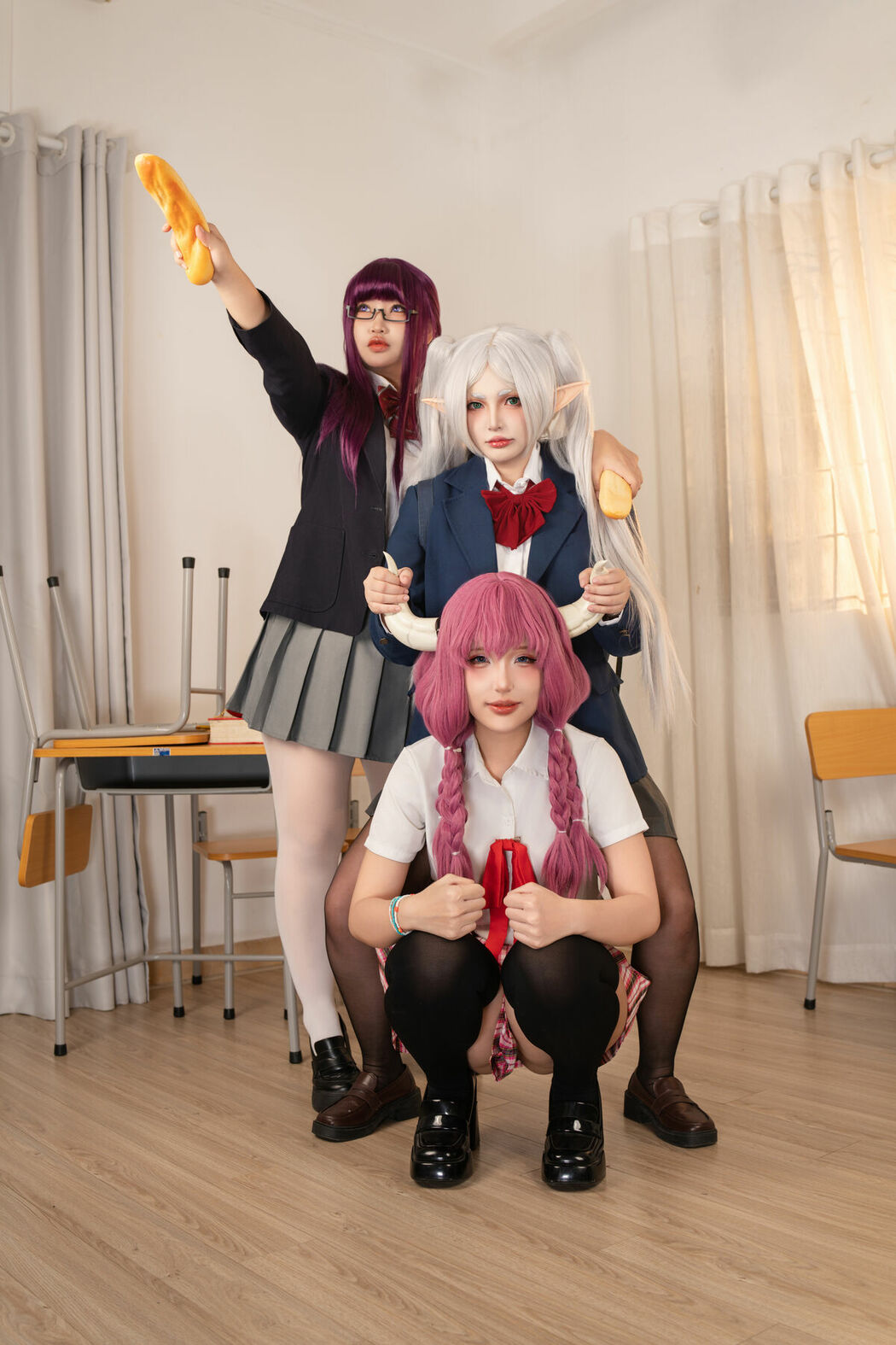 Coser@PuyPuy – Aura JK And 阿乌拉 JKAnd芙莉莲And菲伦 Part03 (69P)