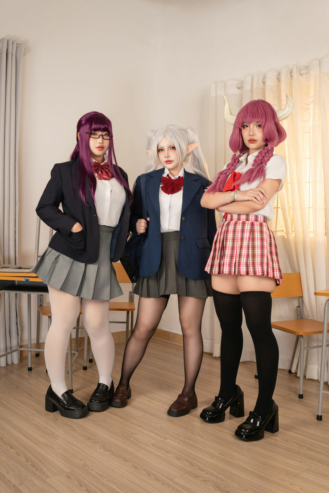 Coser@PuyPuy – Aura JK And 阿乌拉 JKAnd芙莉莲And菲伦 Part03 (69P)