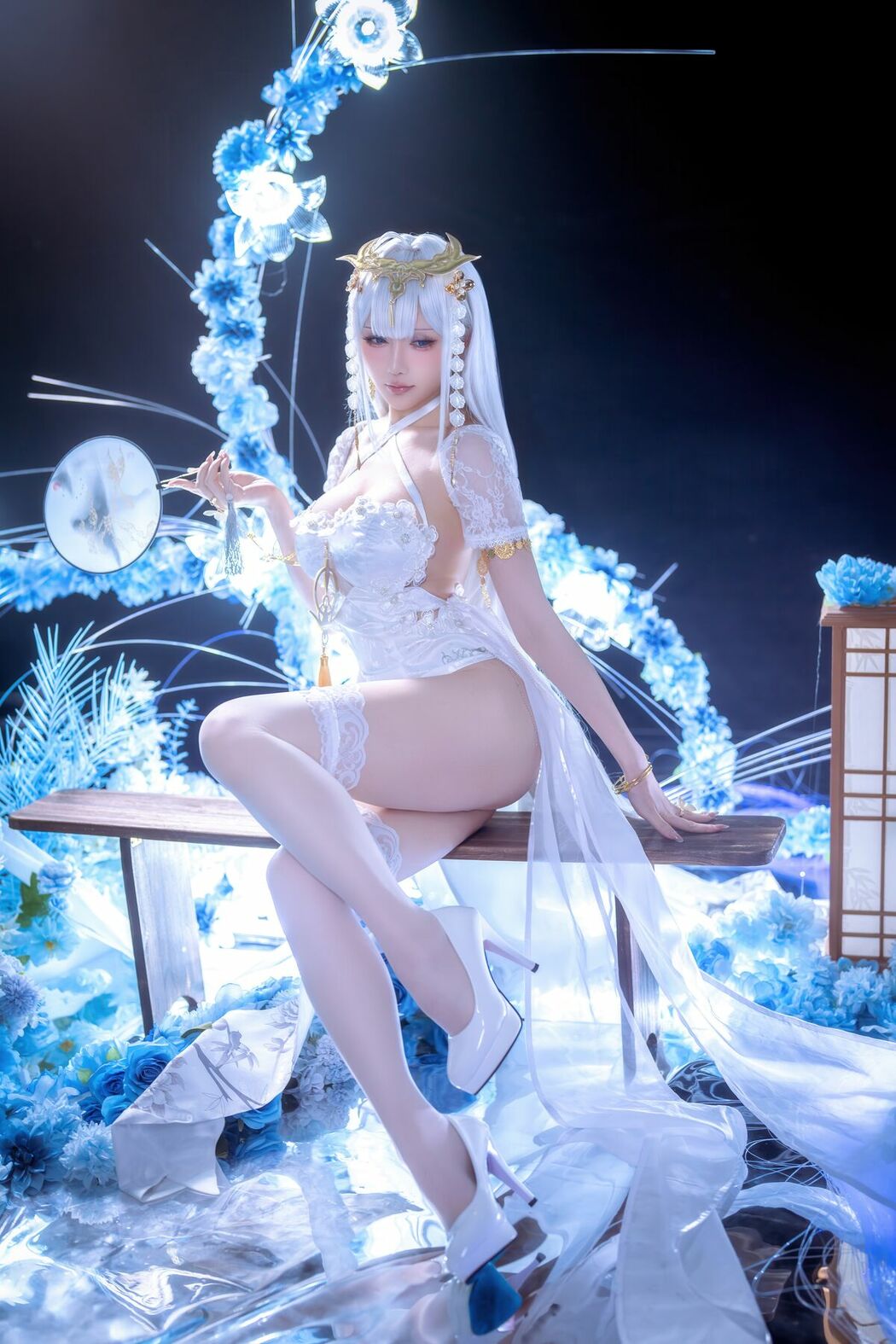 Coser@星之迟迟Hoshilily – 碧蓝航线 埃姆登 (51P)