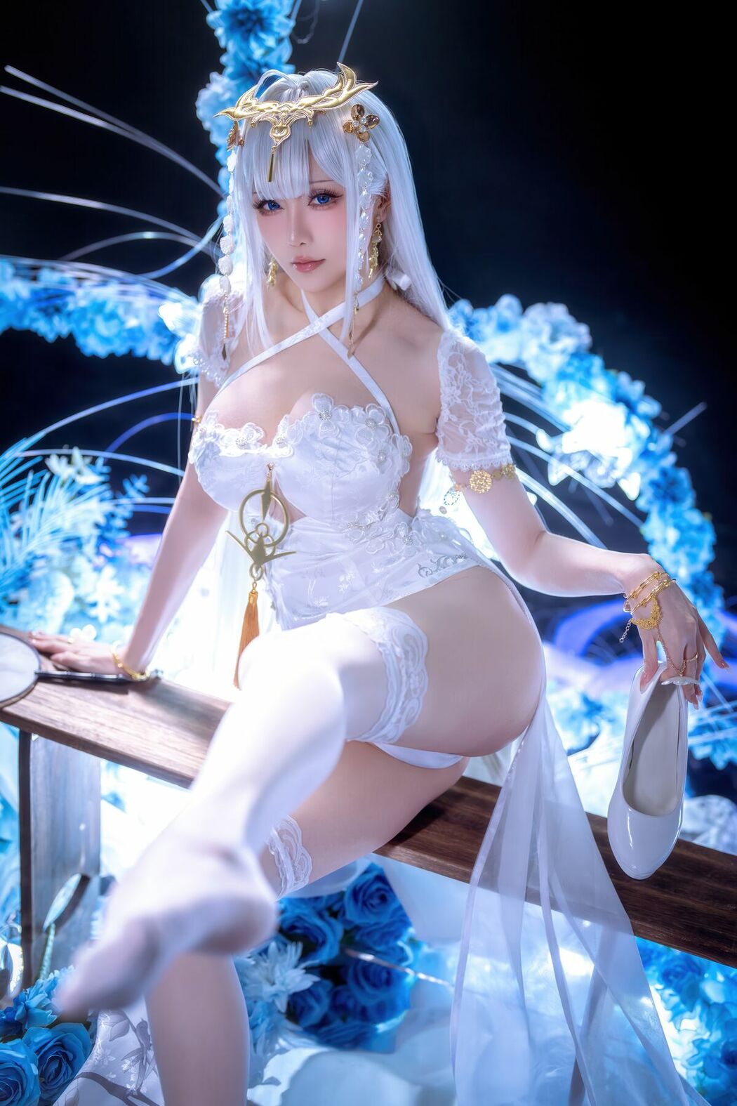 Coser@星之迟迟Hoshilily – 碧蓝航线 埃姆登 (51P)