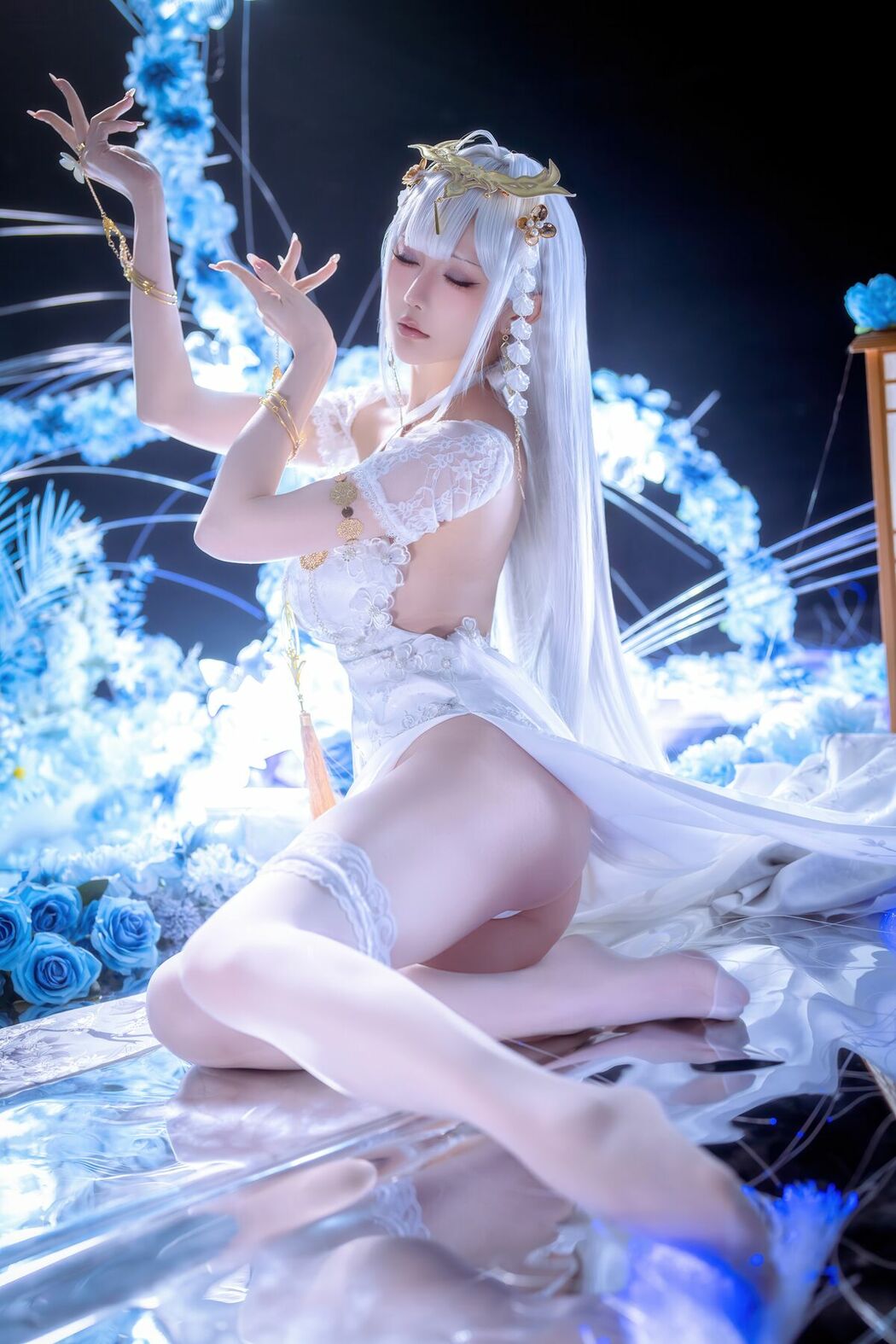Coser@星之迟迟Hoshilily – 碧蓝航线 埃姆登 (51P)
