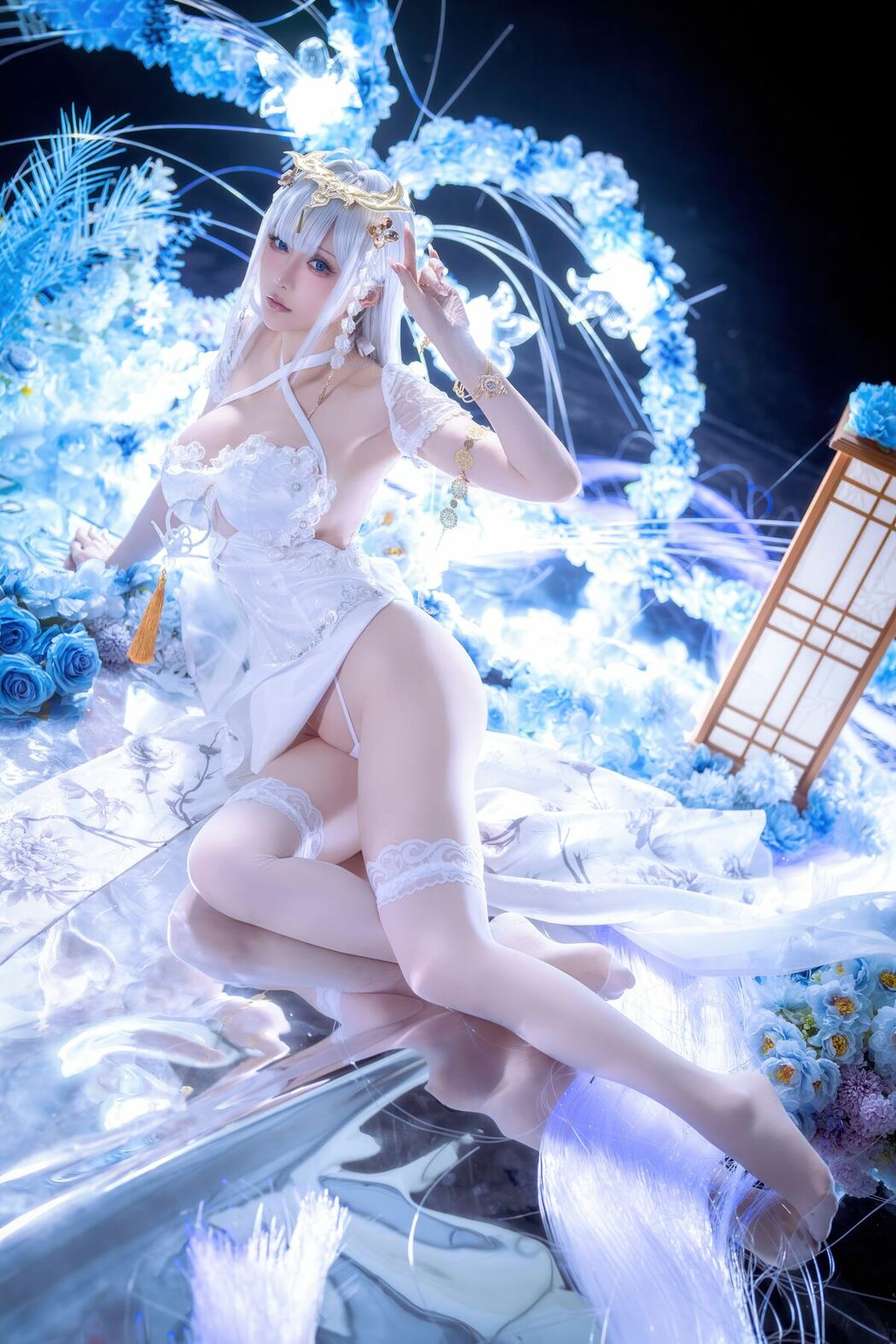 Coser@星之迟迟Hoshilily – 碧蓝航线 埃姆登 (51P)