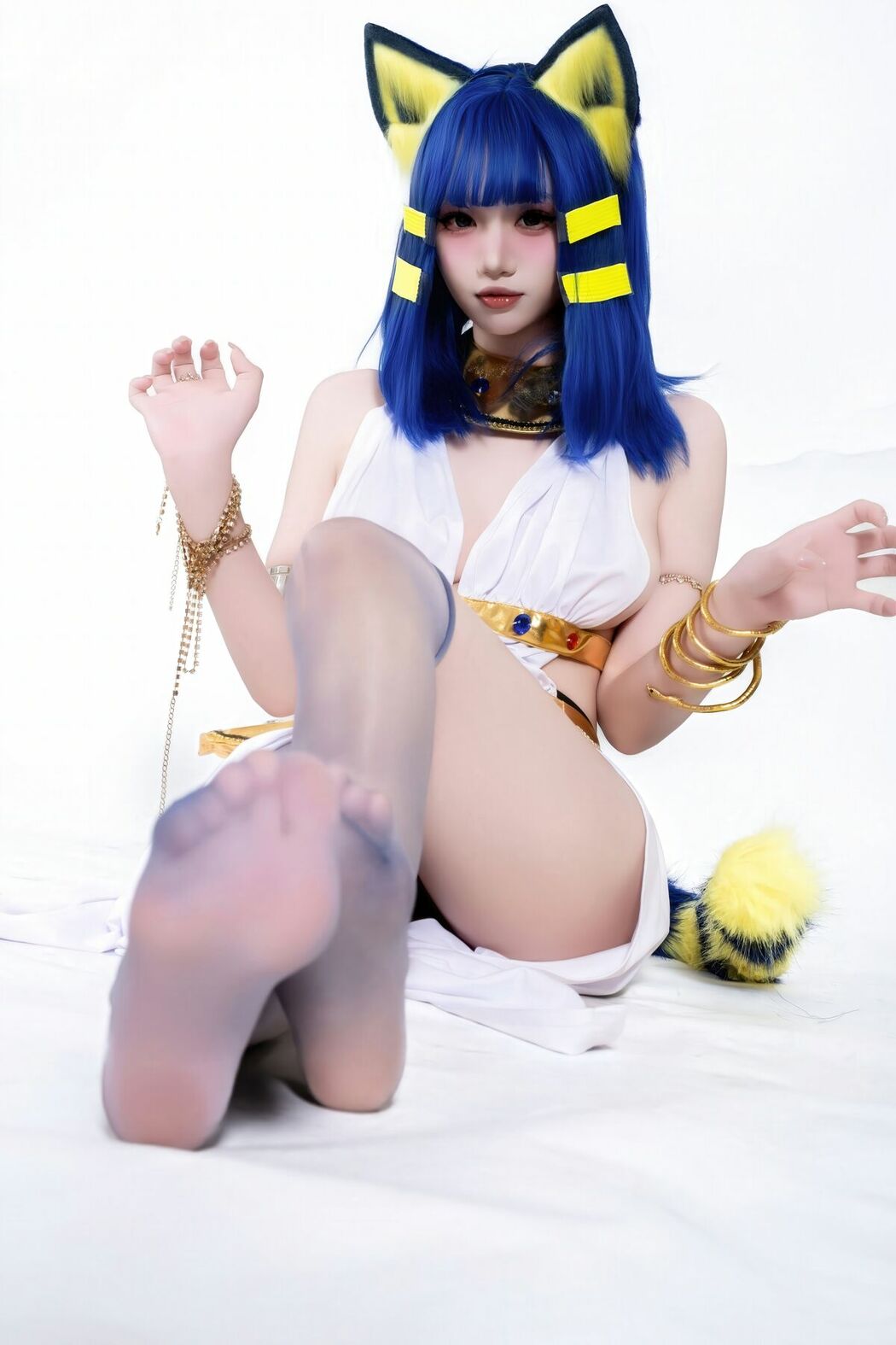 Coser@柒柒要乖哦 – 埃及猫 (66P)