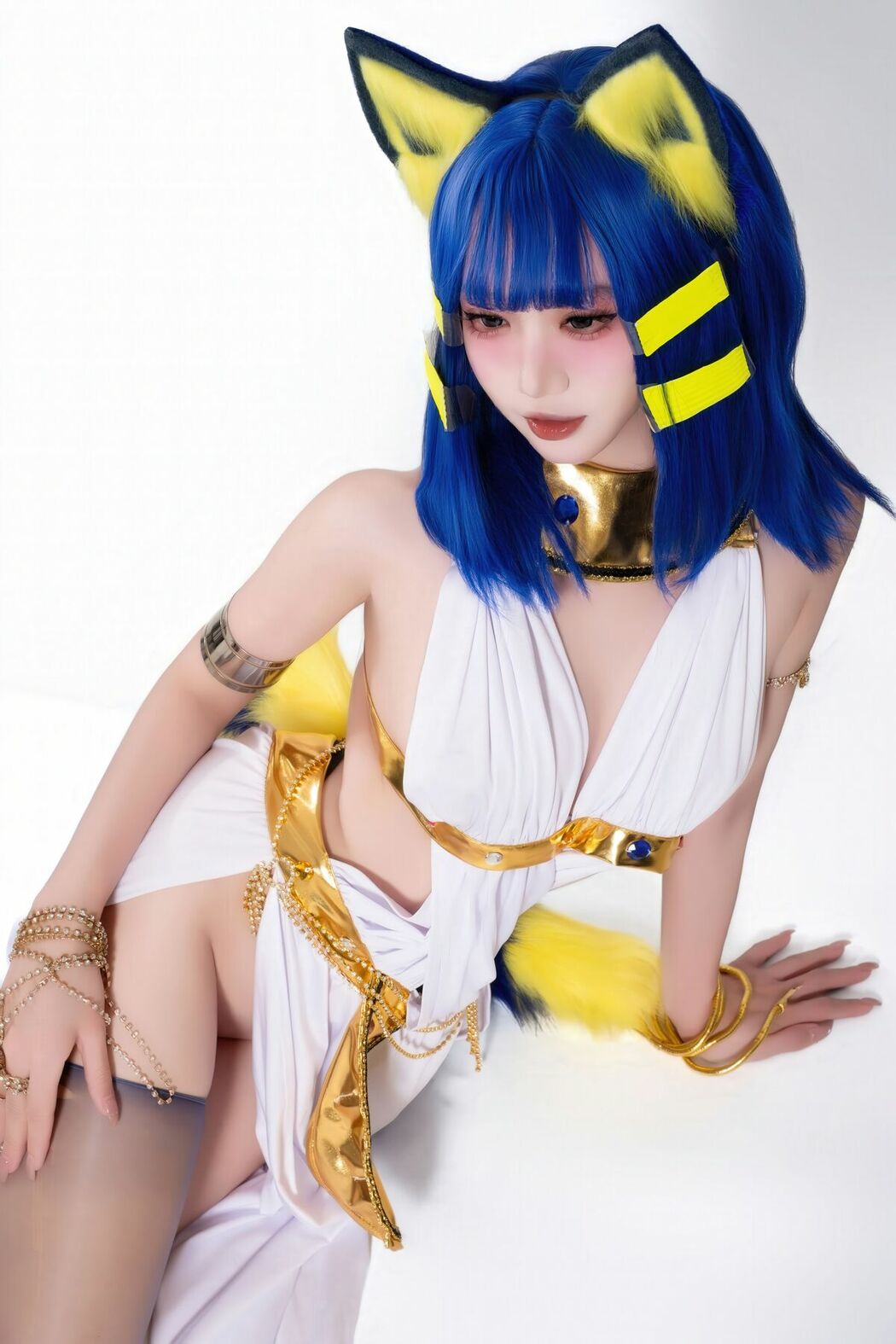 Coser@柒柒要乖哦 – 埃及猫 (66P)