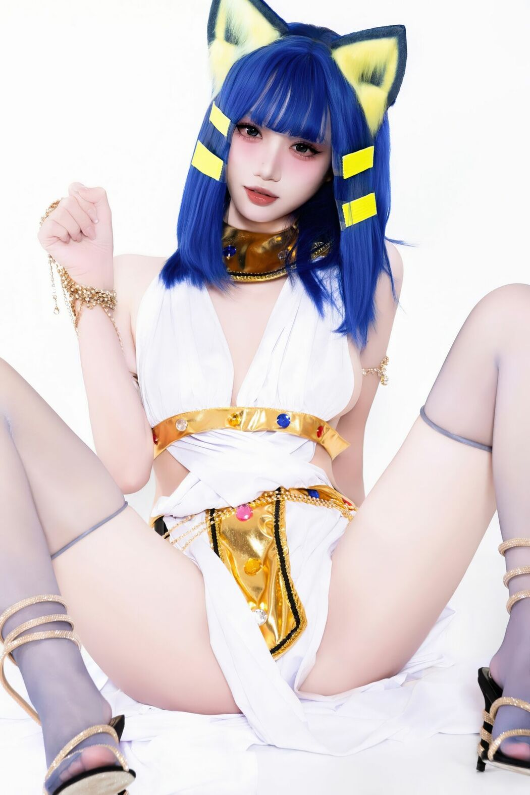 Coser@柒柒要乖哦 – 埃及猫 (66P)