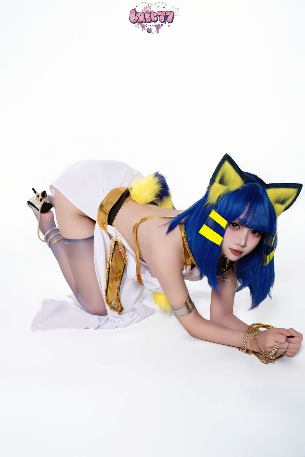 Coser@柒柒要乖哦 – 埃及猫 (66P)
