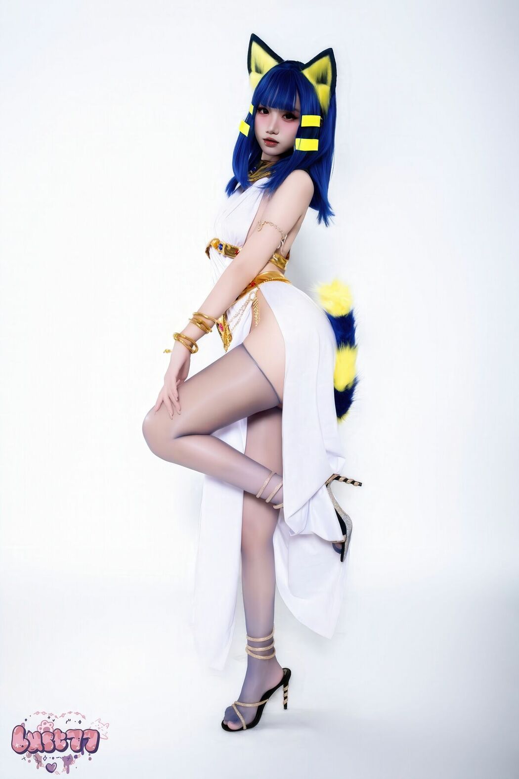 Coser@柒柒要乖哦 – 埃及猫 (66P)