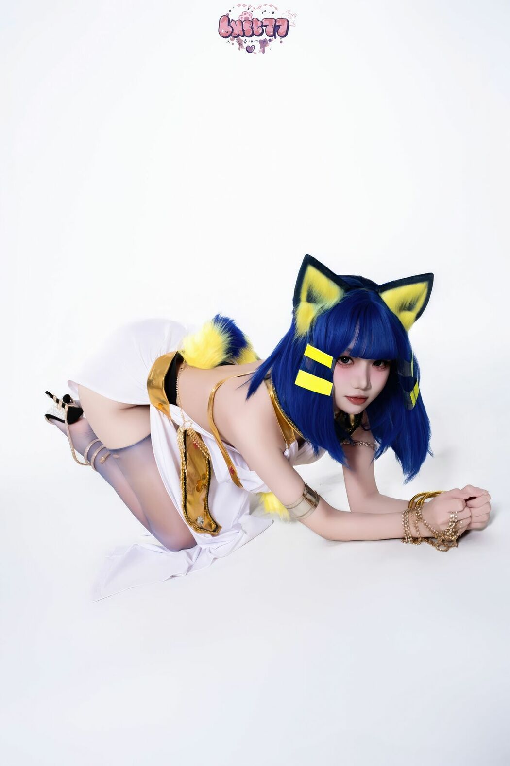 Coser@柒柒要乖哦 – 埃及猫 (66P)