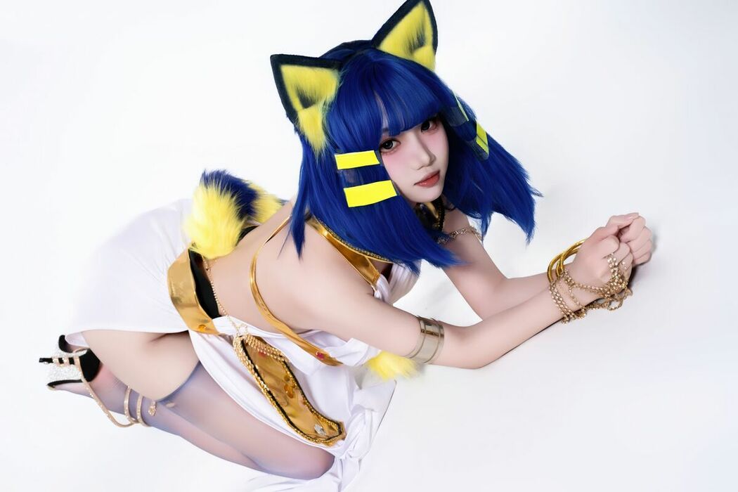 Coser@柒柒要乖哦 – 埃及猫 (66P)