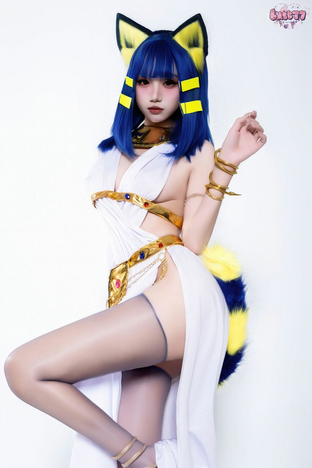 Coser@柒柒要乖哦 – 埃及猫 (66P)