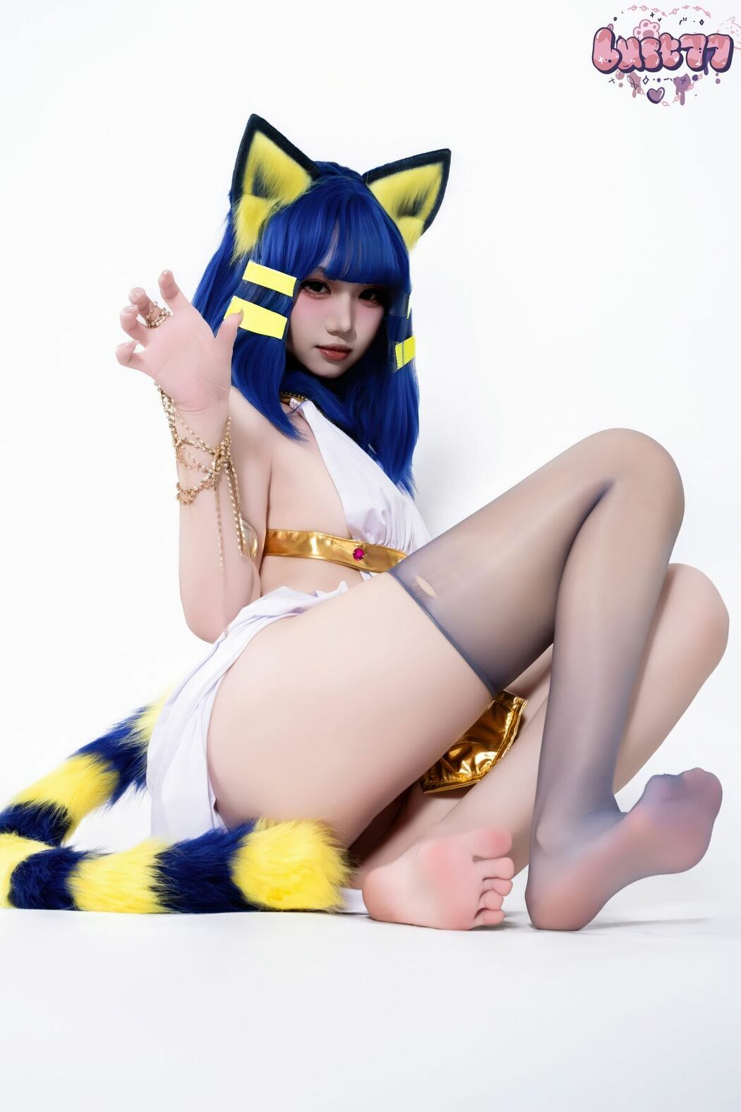 Coser@柒柒要乖哦 – 埃及猫 (66P)