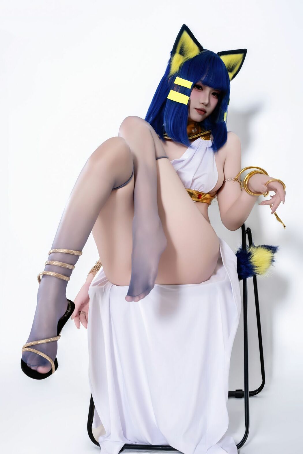 Coser@柒柒要乖哦 – 埃及猫 (66P)