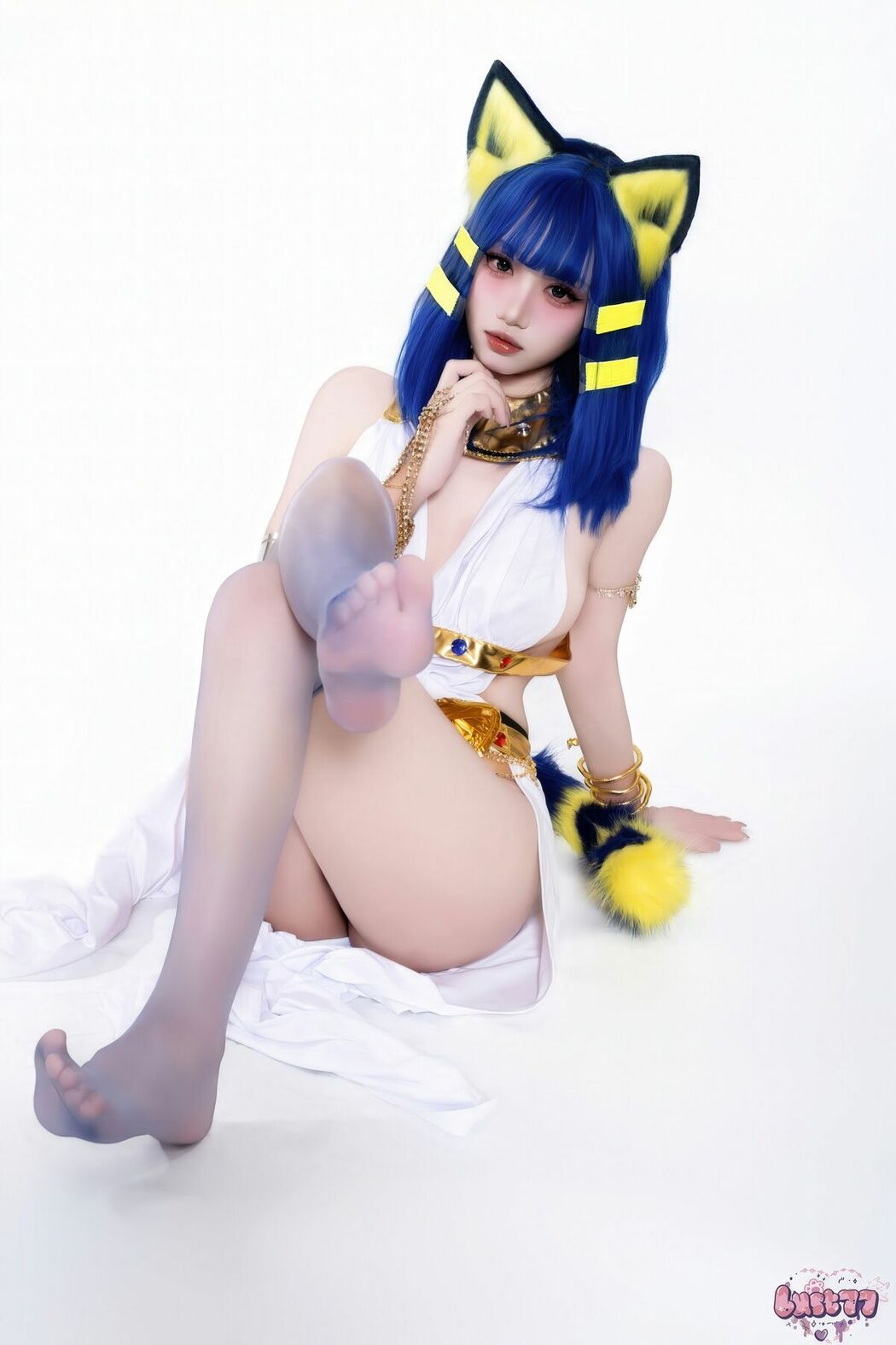 Coser@柒柒要乖哦 – 埃及猫 (66P)